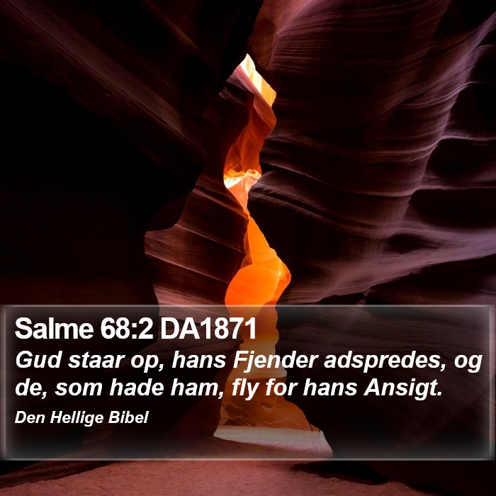 Salme 68:2 DA1871 Bible Study