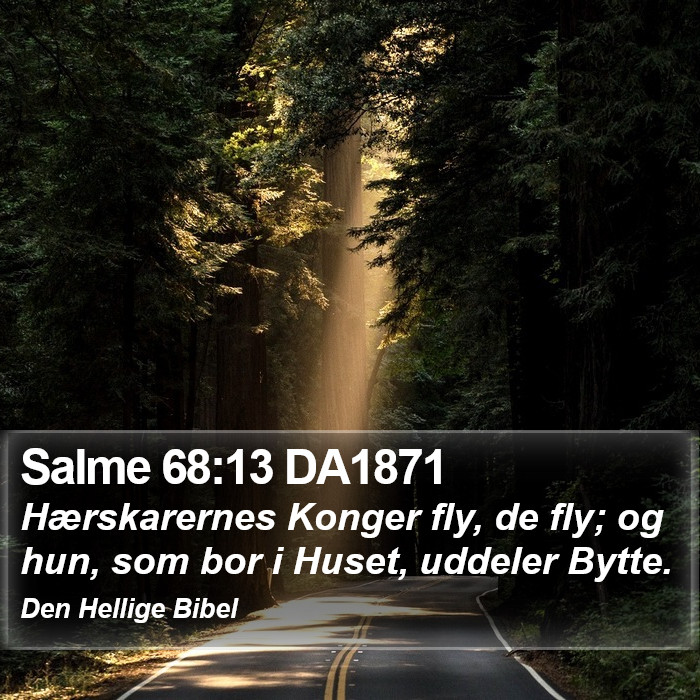 Salme 68:13 DA1871 Bible Study