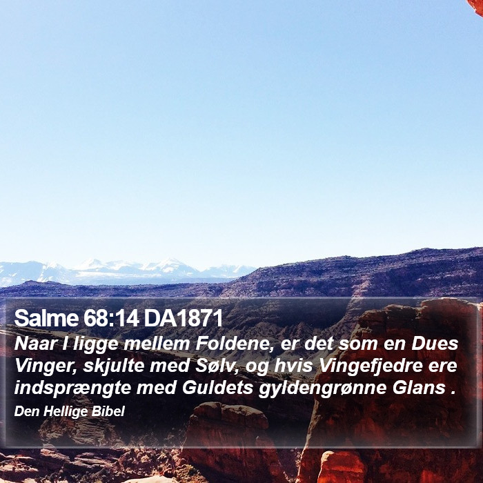 Salme 68:14 DA1871 Bible Study