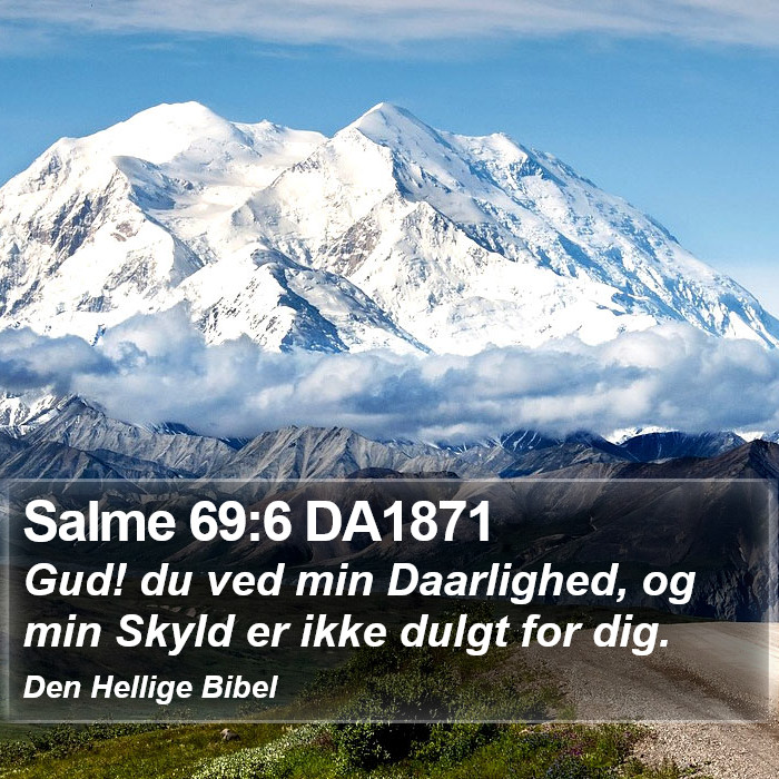 Salme 69:6 DA1871 Bible Study