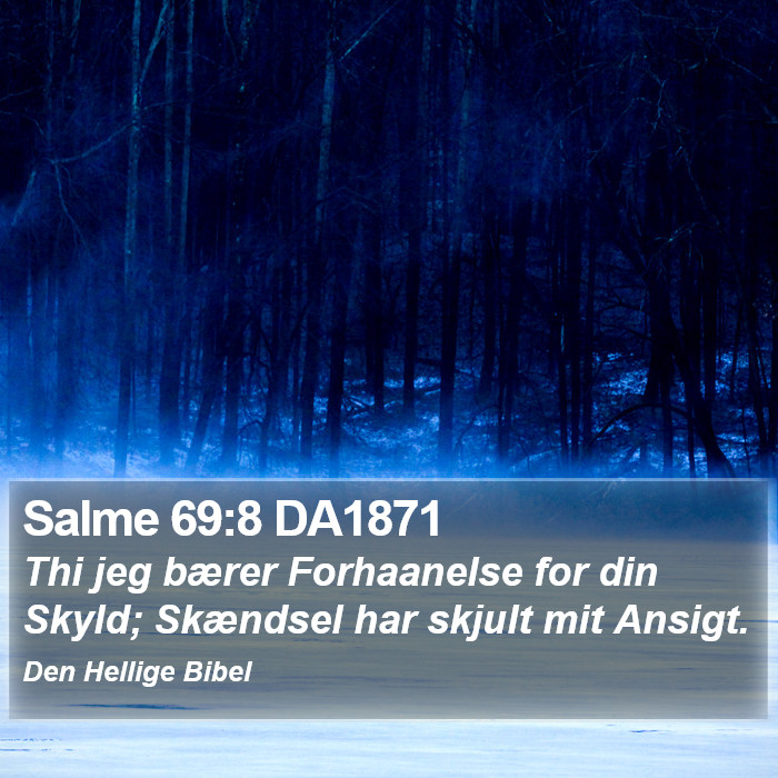 Salme 69:8 DA1871 Bible Study