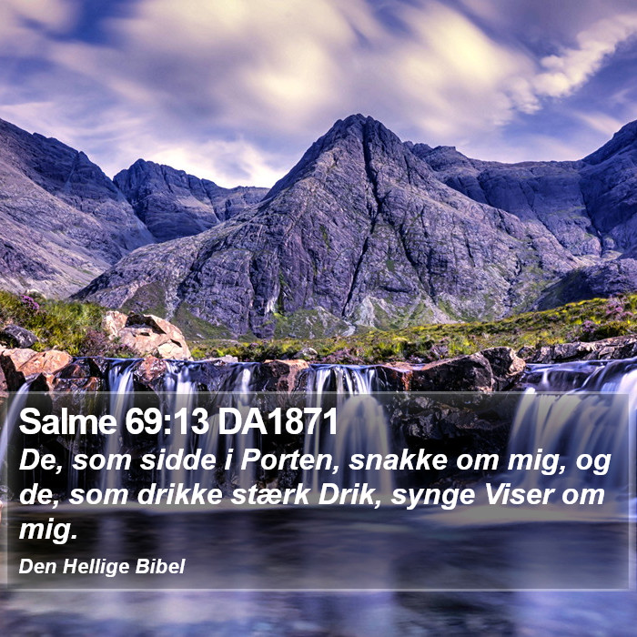 Salme 69:13 DA1871 Bible Study