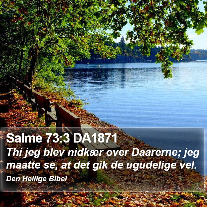 Salme 73:3 DA1871 Bible Study