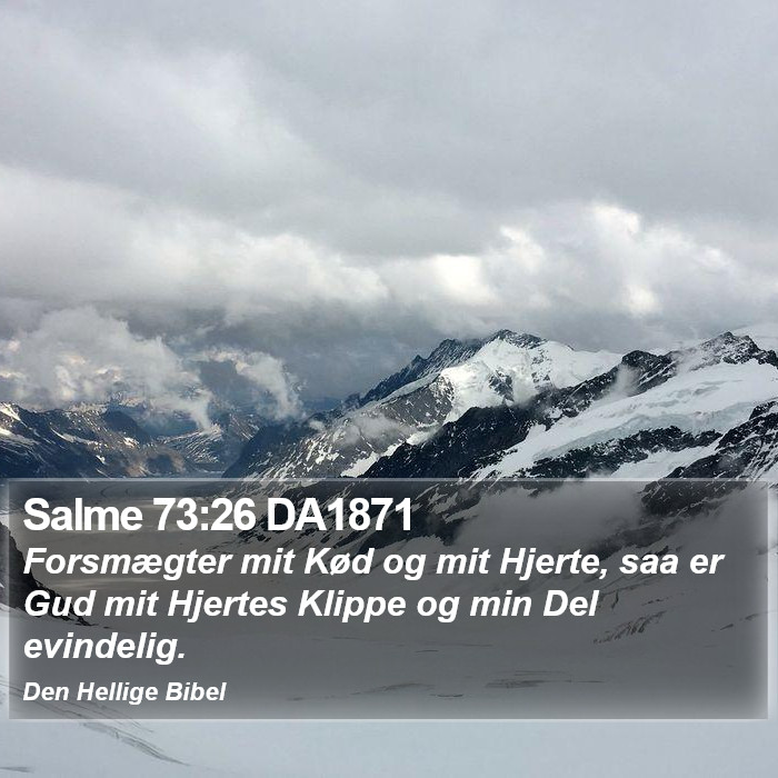 Salme 73:26 DA1871 Bible Study