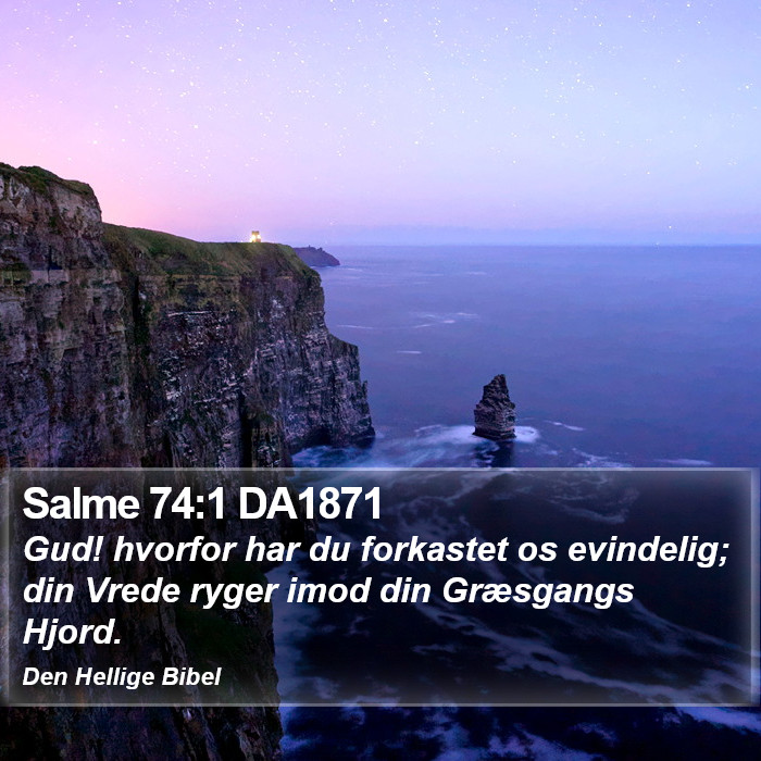 Salme 74:1 DA1871 Bible Study