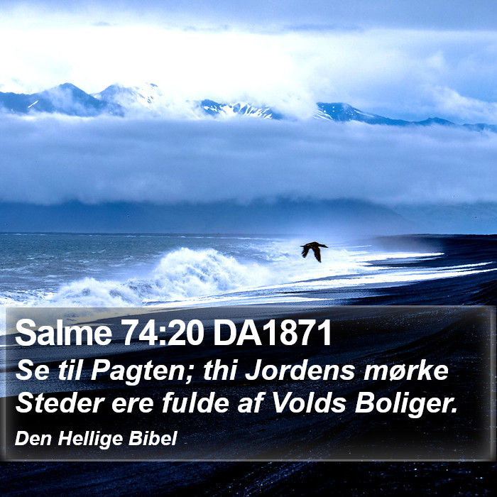 Salme 74:20 DA1871 Bible Study