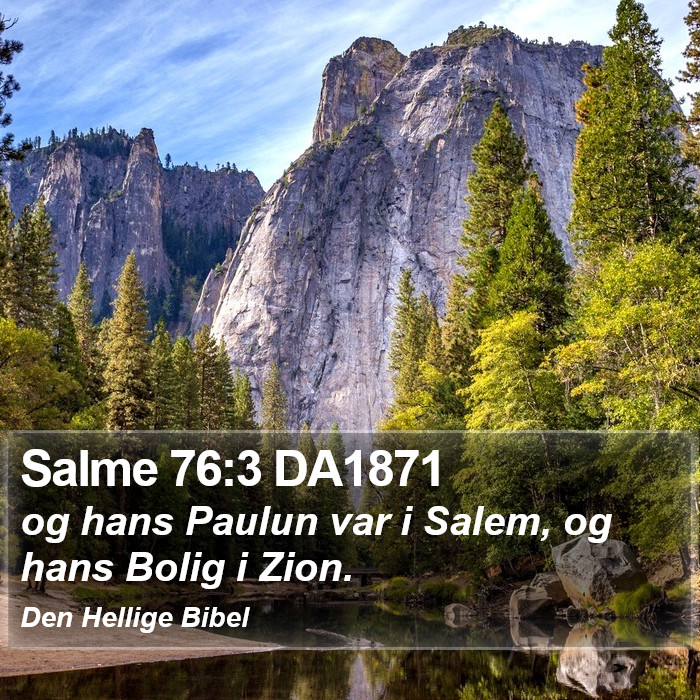Salme 76:3 DA1871 Bible Study