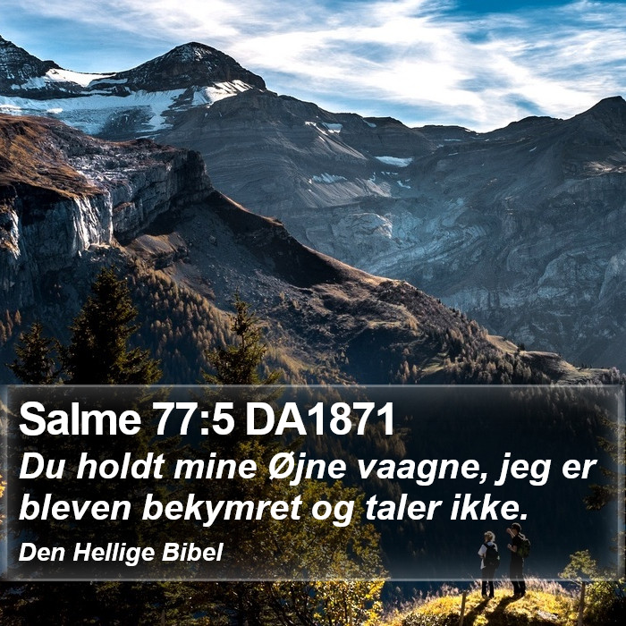 Salme 77:5 DA1871 Bible Study