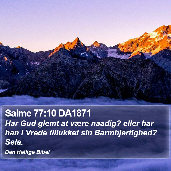 Salme 77:10 DA1871 Bible Study