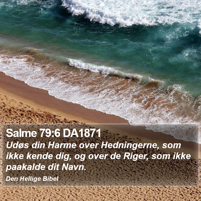 Salme 79:6 DA1871 Bible Study