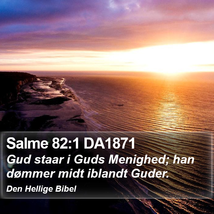 Salme 82:1 DA1871 Bible Study