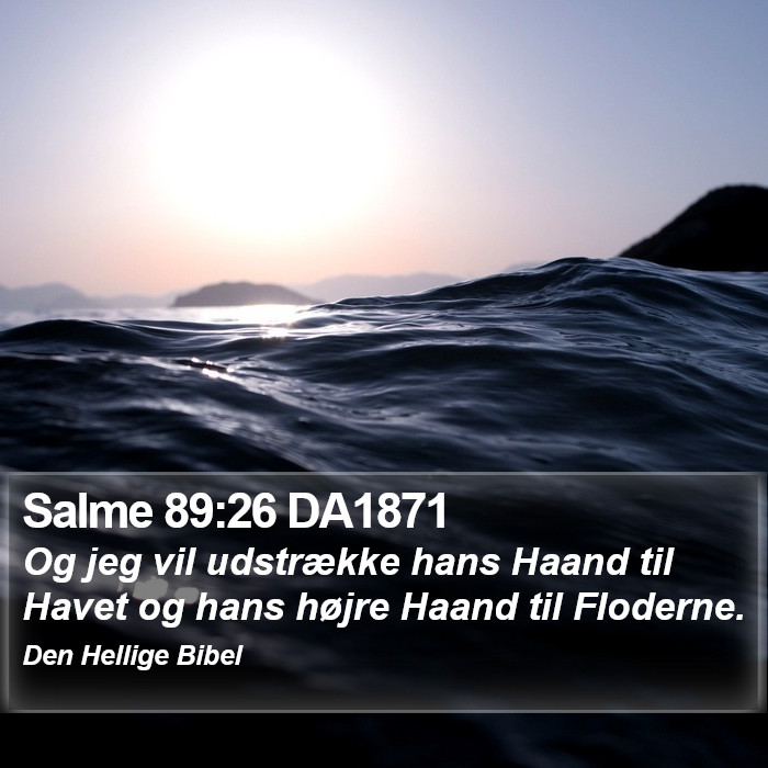 Salme 89:26 DA1871 Bible Study