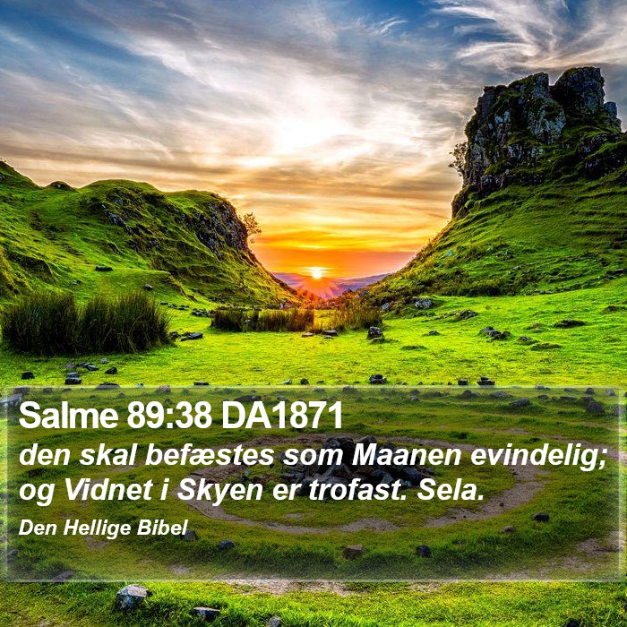 Salme 89:38 DA1871 Bible Study