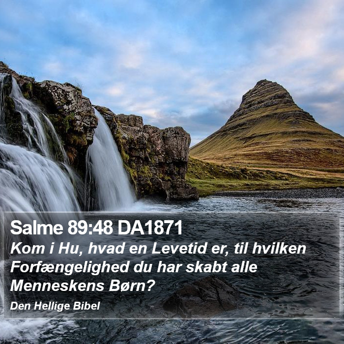 Salme 89:48 DA1871 Bible Study