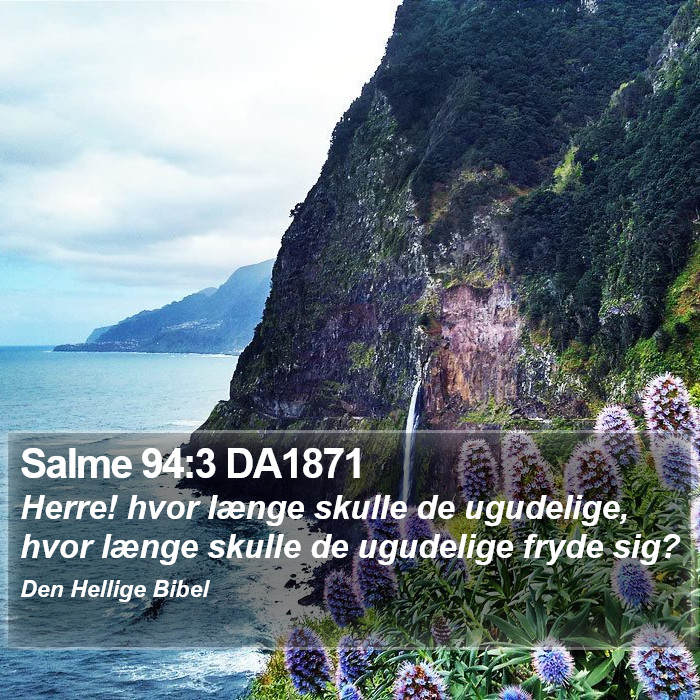 Salme 94:3 DA1871 Bible Study