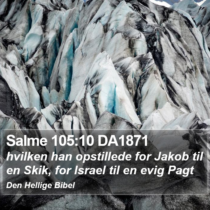 Salme 105:10 DA1871 Bible Study