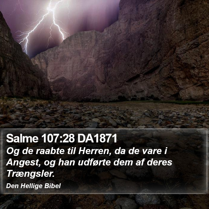 Salme 107:28 DA1871 Bible Study