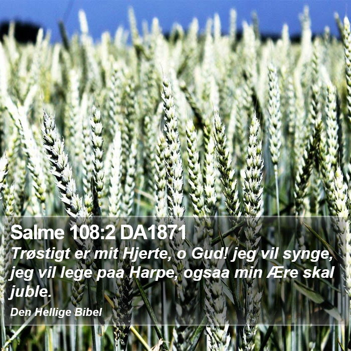 Salme 108:2 DA1871 Bible Study