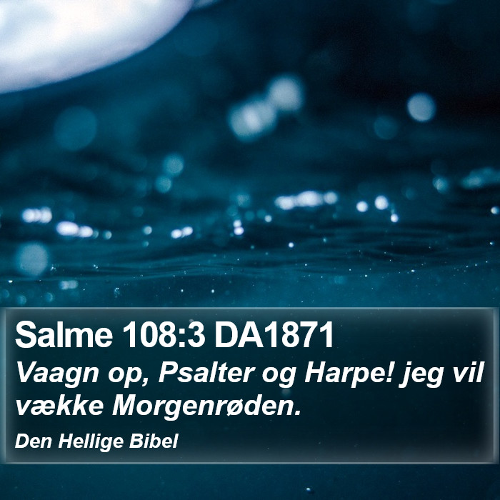 Salme 108:3 DA1871 Bible Study