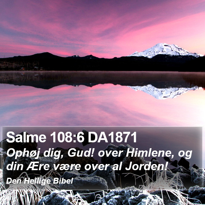 Salme 108:6 DA1871 Bible Study