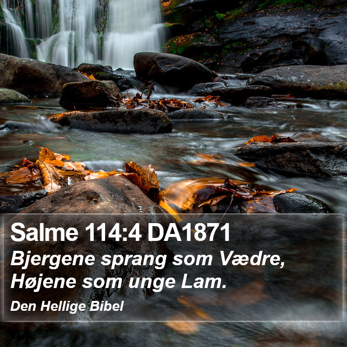 Salme 114:4 DA1871 Bible Study