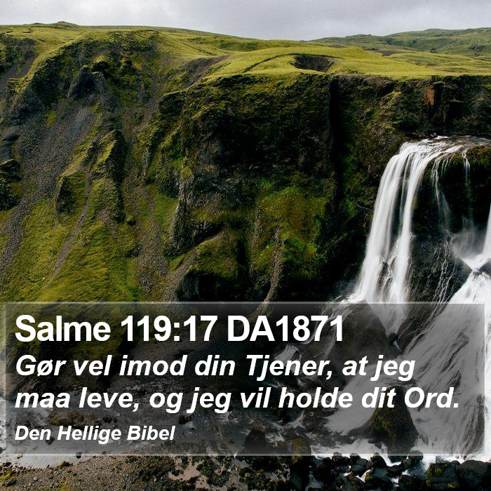 Salme 119:17 DA1871 Bible Study