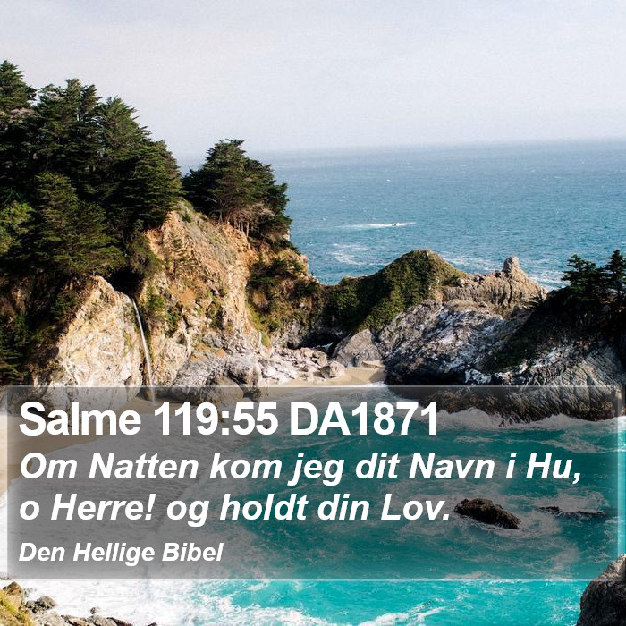 Salme 119:55 DA1871 Bible Study