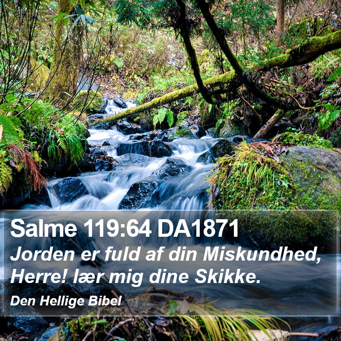 Salme 119:64 DA1871 Bible Study