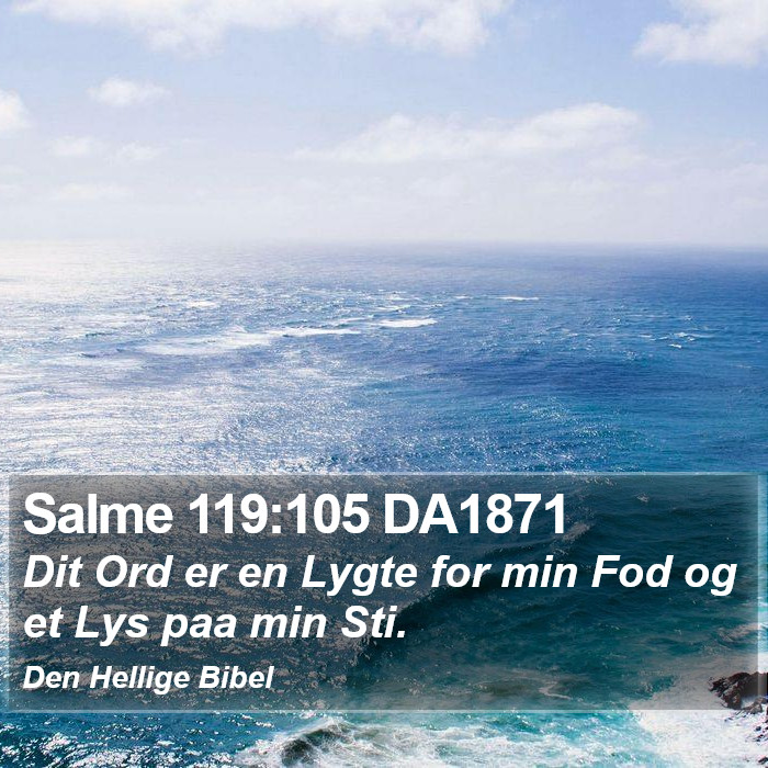 Salme 119:105 DA1871 Bible Study