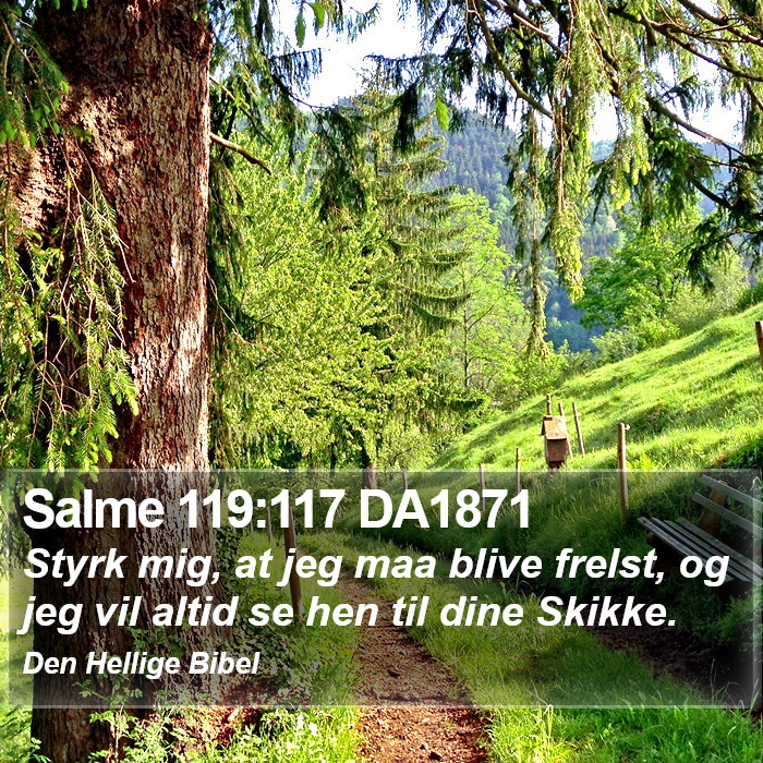 Salme 119:117 DA1871 Bible Study