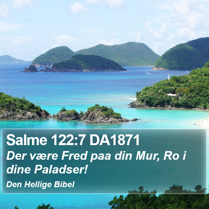 Salme 122:7 DA1871 Bible Study