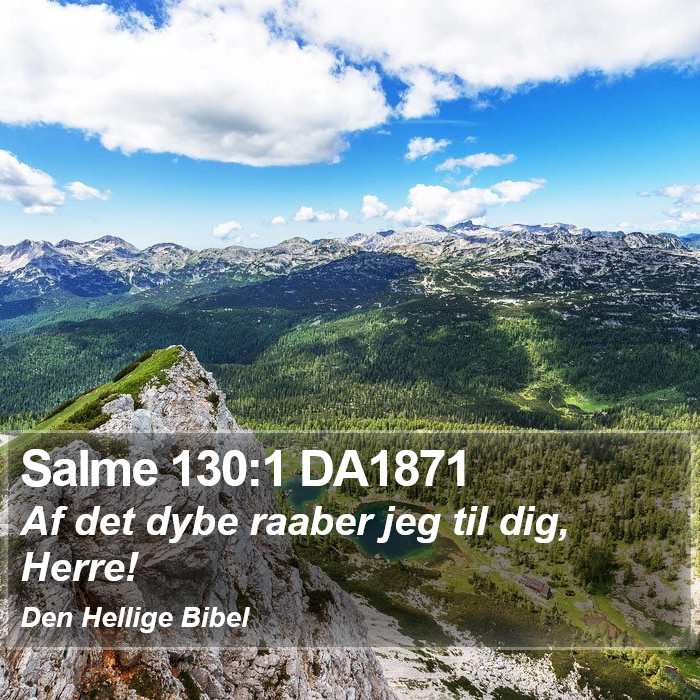 Salme 130:1 DA1871 Bible Study