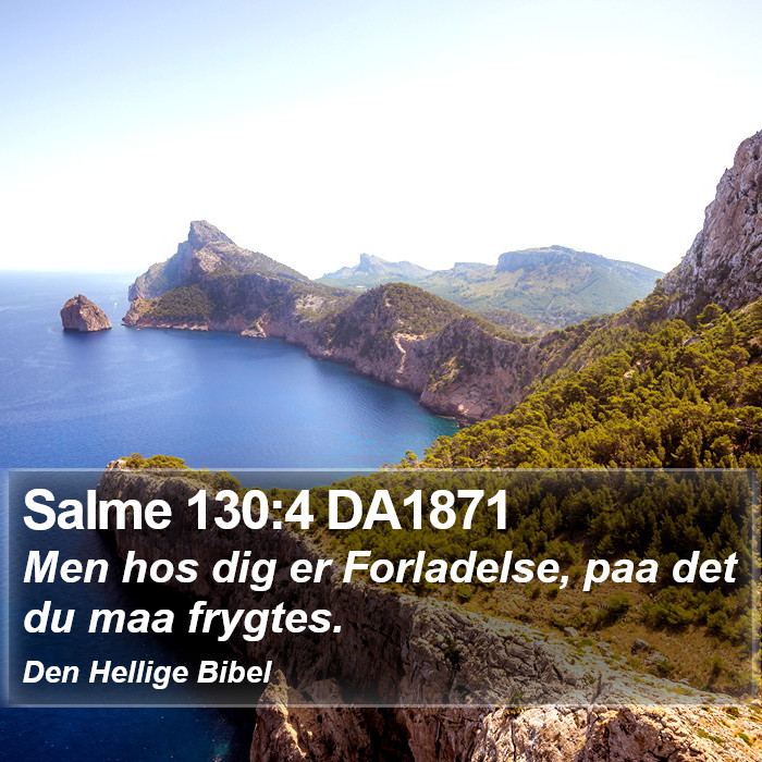 Salme 130:4 DA1871 Bible Study