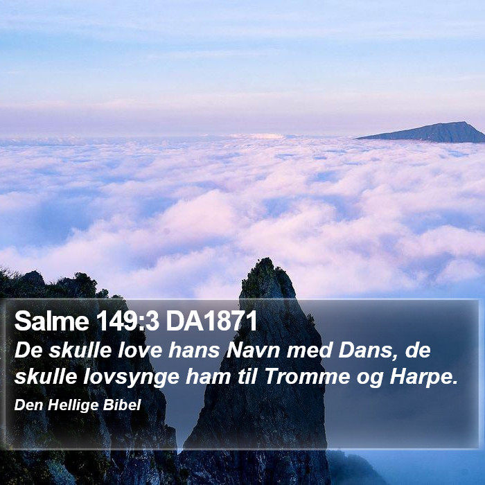 Salme 149:3 DA1871 Bible Study