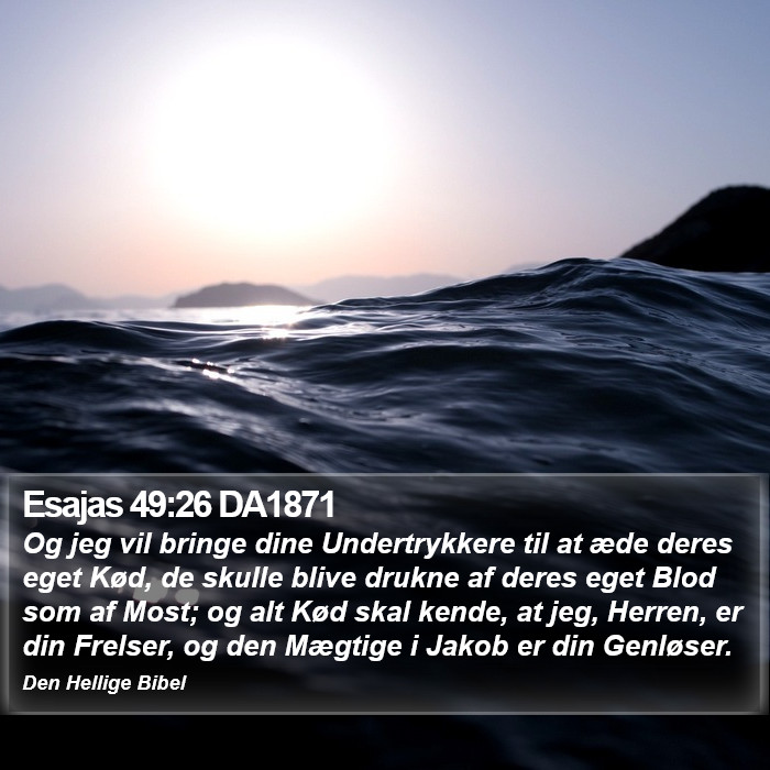 Esajas 49:26 DA1871 Bible Study