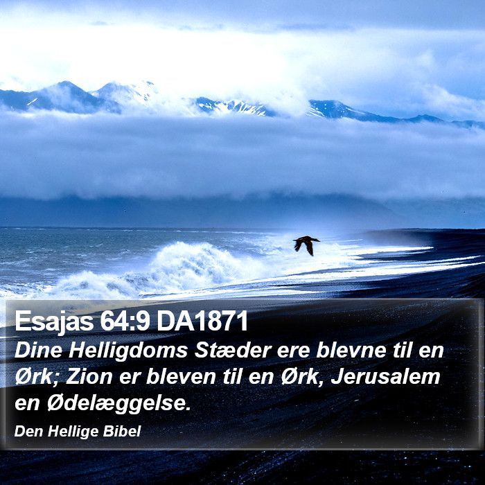 Esajas 64:9 DA1871 Bible Study