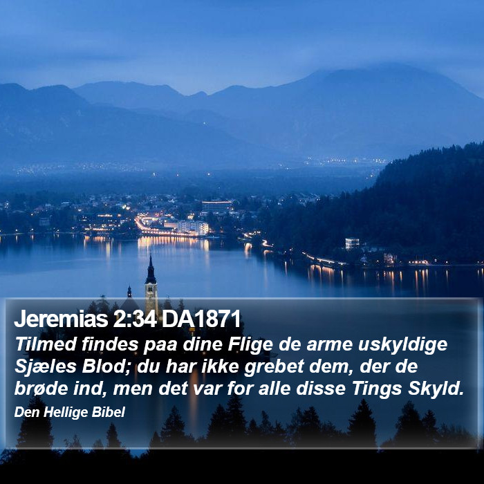 Jeremias 2:34 DA1871 Bible Study