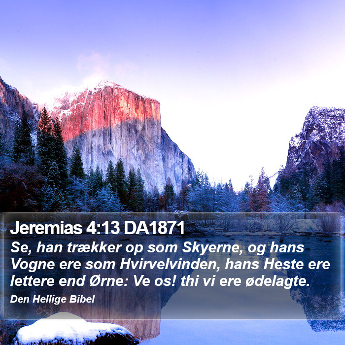 Jeremias 4:13 DA1871 Bible Study