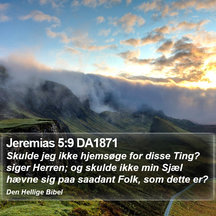 Jeremias 5:9 DA1871 Bible Study