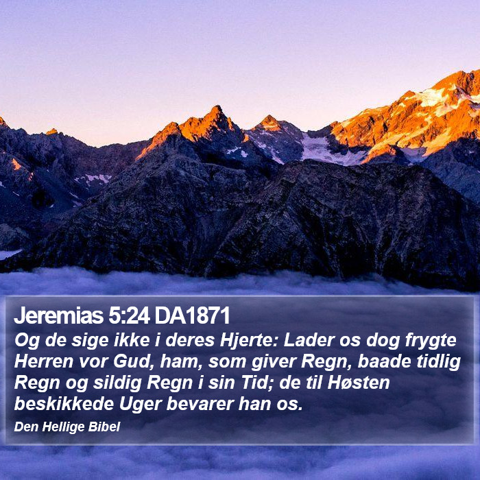 Jeremias 5:24 DA1871 Bible Study