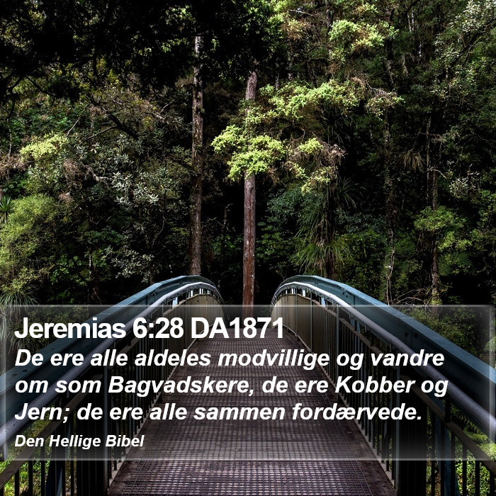 Jeremias 6:28 DA1871 Bible Study