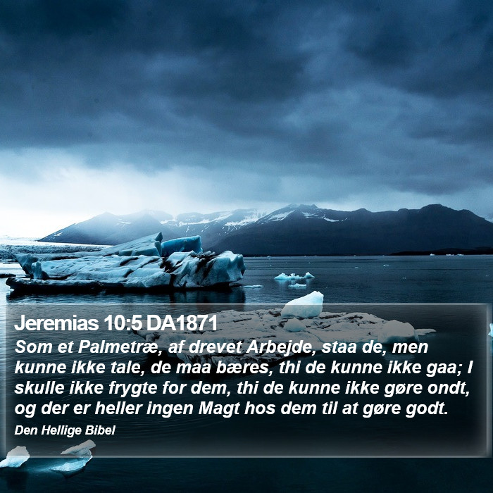 Jeremias 10:5 DA1871 Bible Study