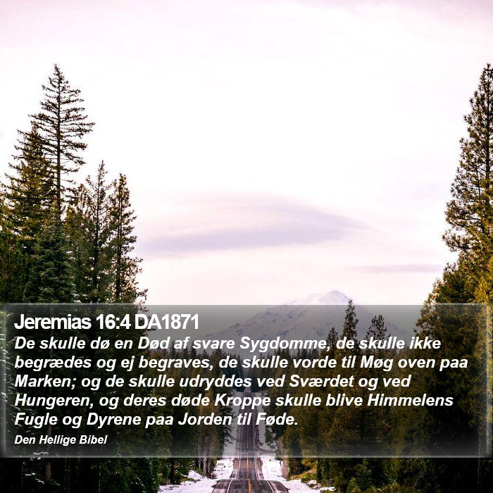 Jeremias 16:4 DA1871 Bible Study