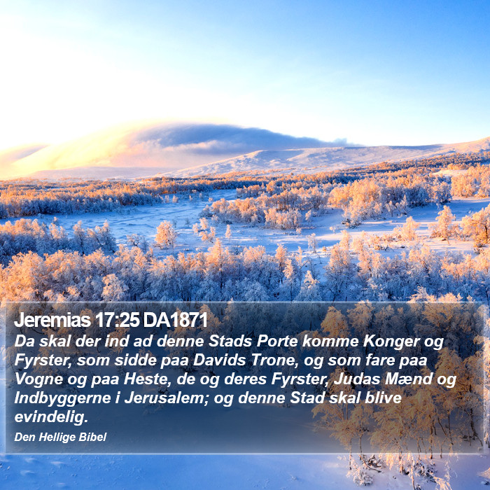 Jeremias 17:25 DA1871 Bible Study