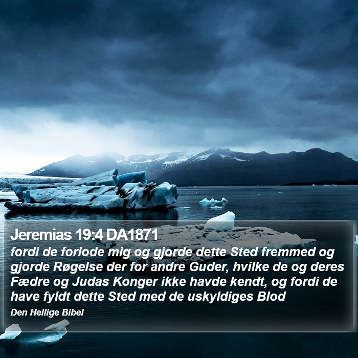 Jeremias 19:4 DA1871 Bible Study