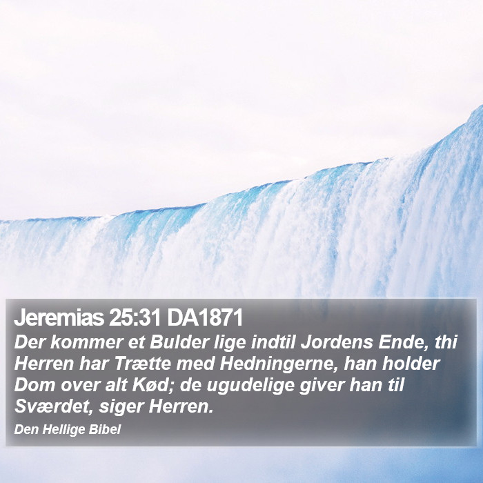 Jeremias 25:31 DA1871 Bible Study