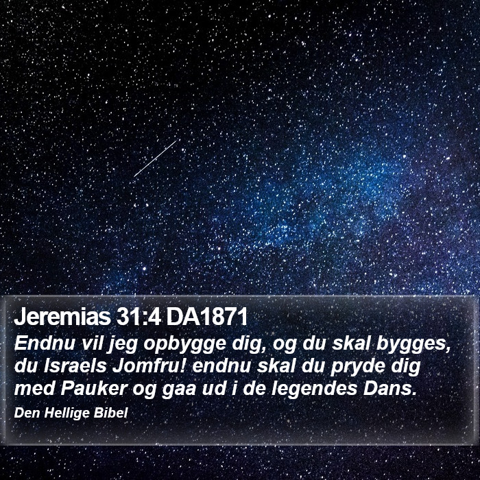 Jeremias 31:4 DA1871 Bible Study