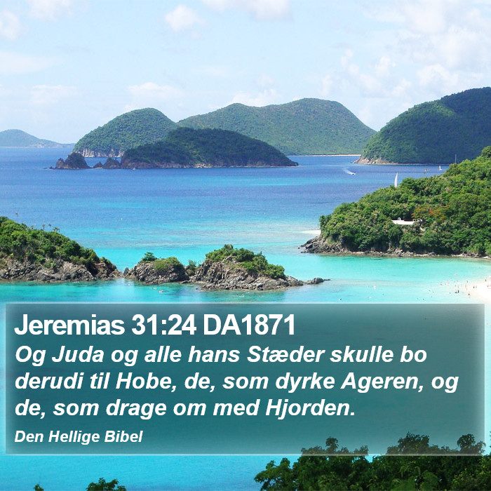 Jeremias 31:24 DA1871 Bible Study