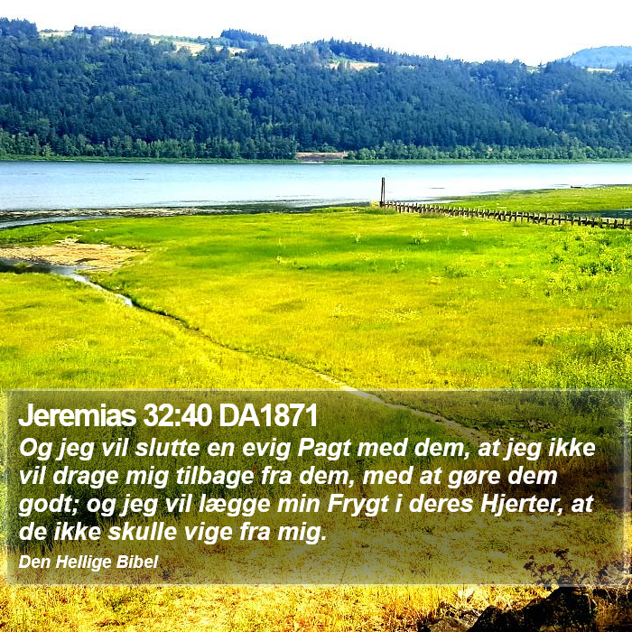 Jeremias 32:40 DA1871 Bible Study