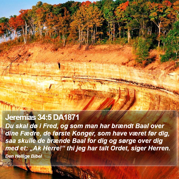 Jeremias 34:5 DA1871 Bible Study